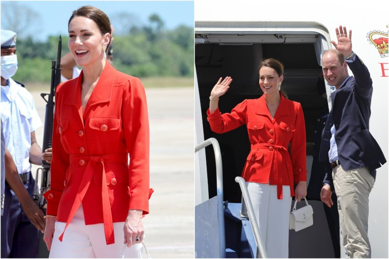 Kate Middleton Yves Saint Laurent 2022