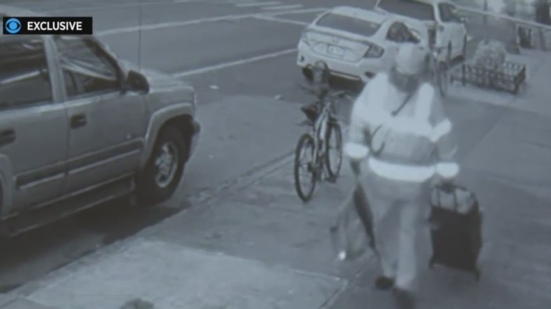 Video appears to show subway suspect