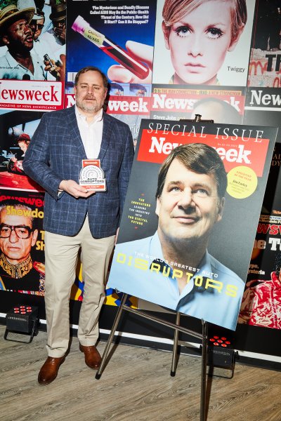 Mark Truby and Jim Farley Newsweek magazine Mark Truby and Jim Farley Newsweek magazine