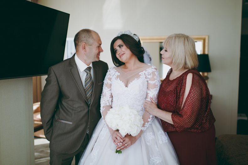 Bride and Parents