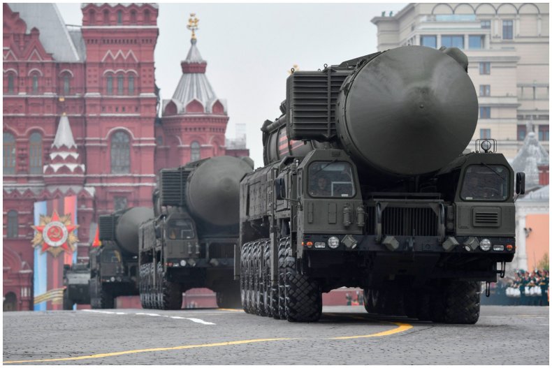 Stock image of Russia ballistic missile systems