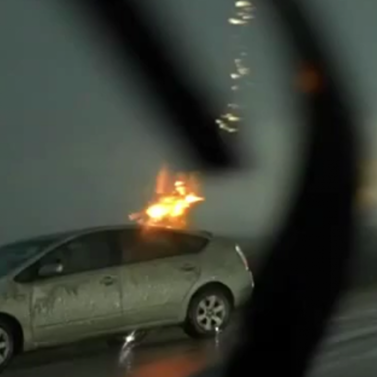 Lightning Strikes Car During Iowa Tornado as Storms Pummel America