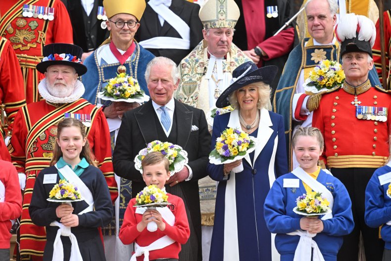 Prince Charles Royal Maundy Service 2022