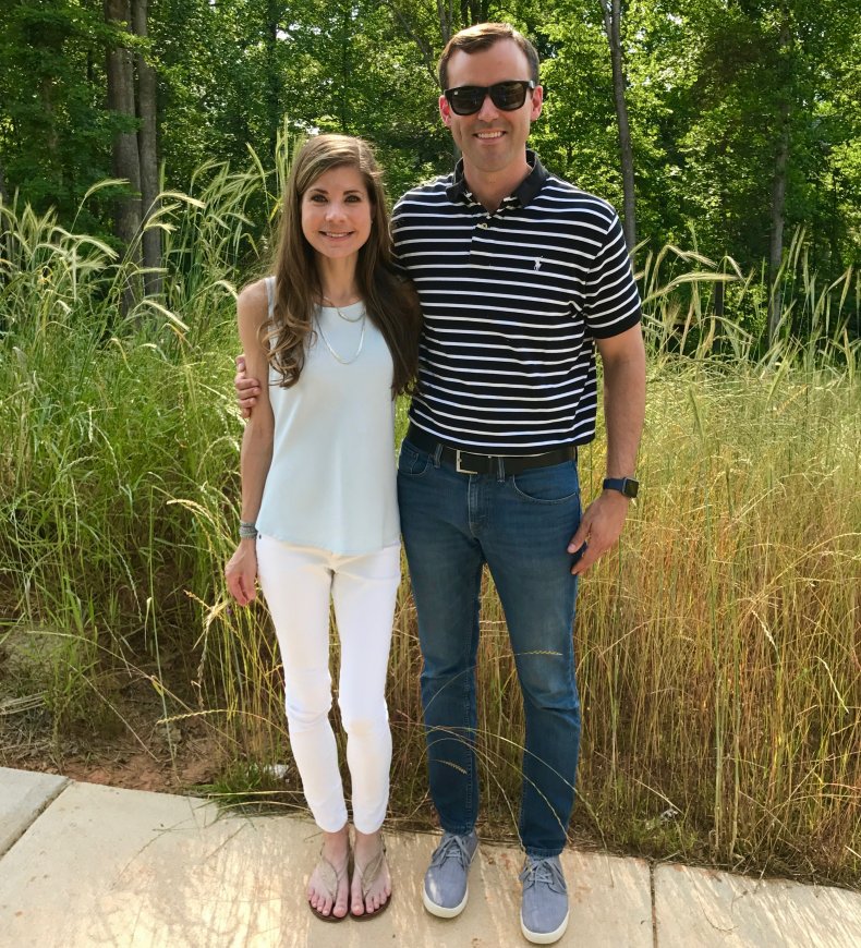 Sarah McCoy and Husband In North Carolina