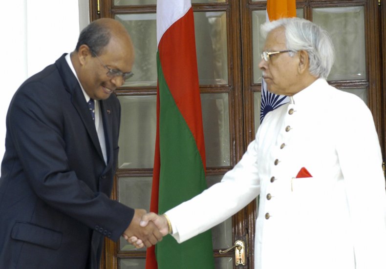 India Madagascar officials 
