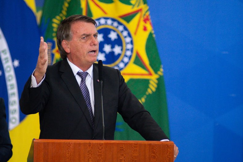 President of Brazil Jair Bolsonaro
