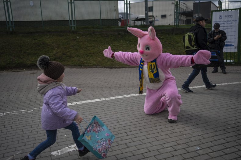 Easter bunny in Poland