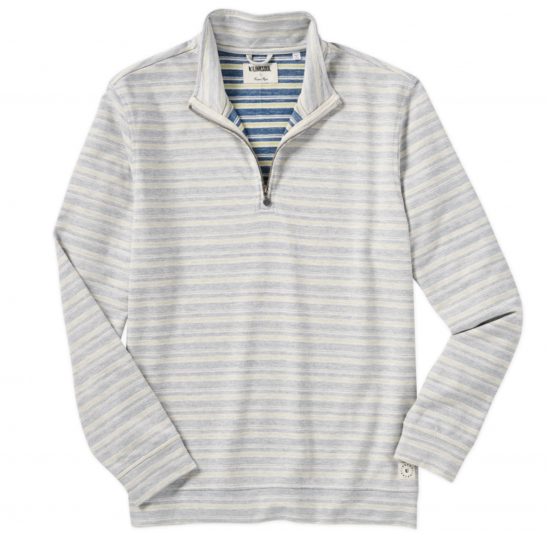 Linksoul Reverse Stripe Quarter-Zip