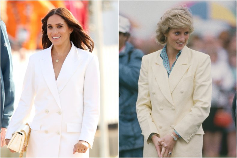 Princess Diana Meghan Markle Suits