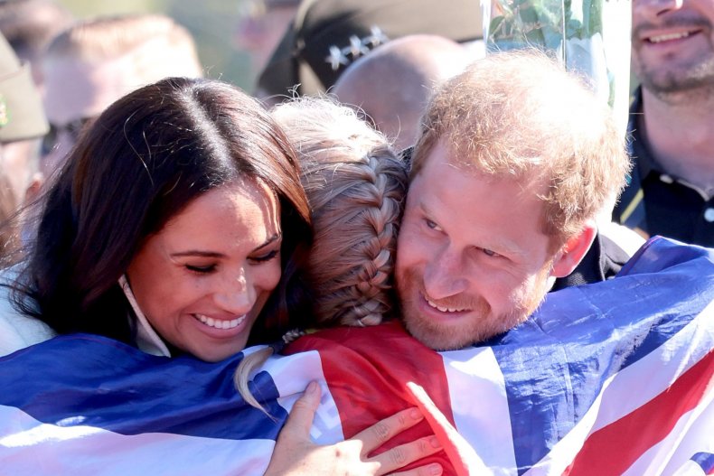 Meghan and Harry at Invictus