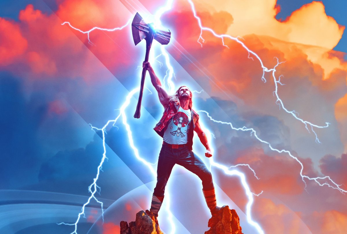 The god of thunder has arrived. My Thor fan art. What do you think
