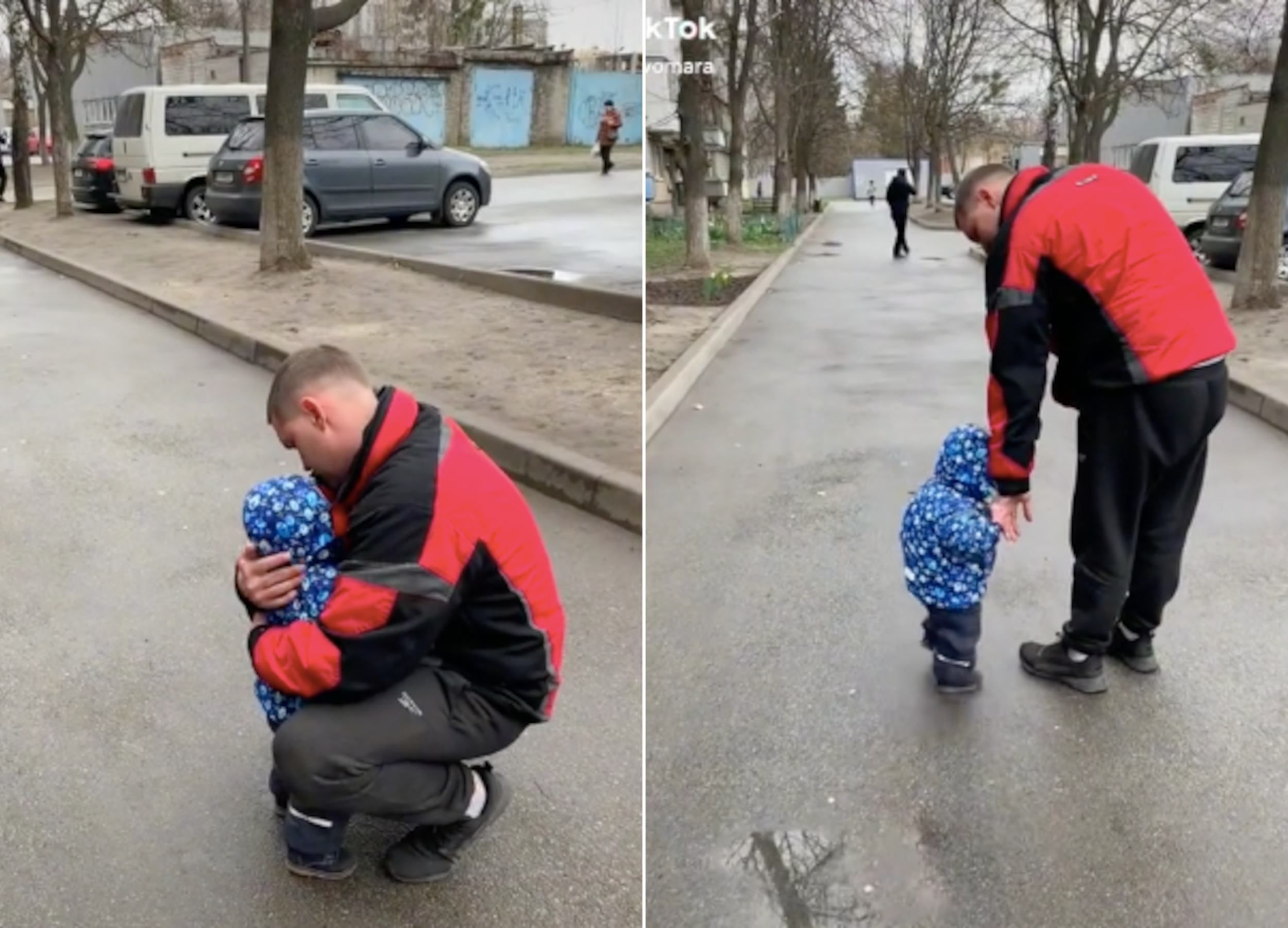 Ukrainian Baby's Reaction to Hearing Sirens Breaks Hearts: 'Needs To Hide'