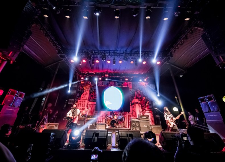 Voice of Baseprot performed at concert