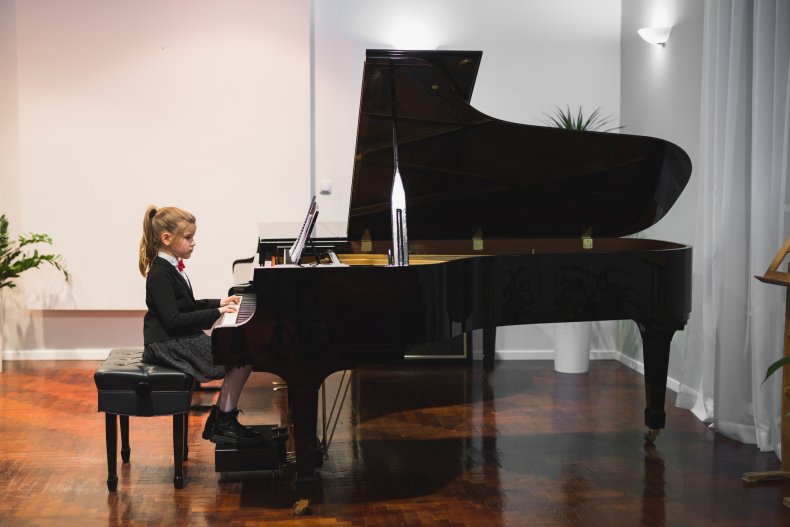 Woman not allowed at granddaughter's recitals