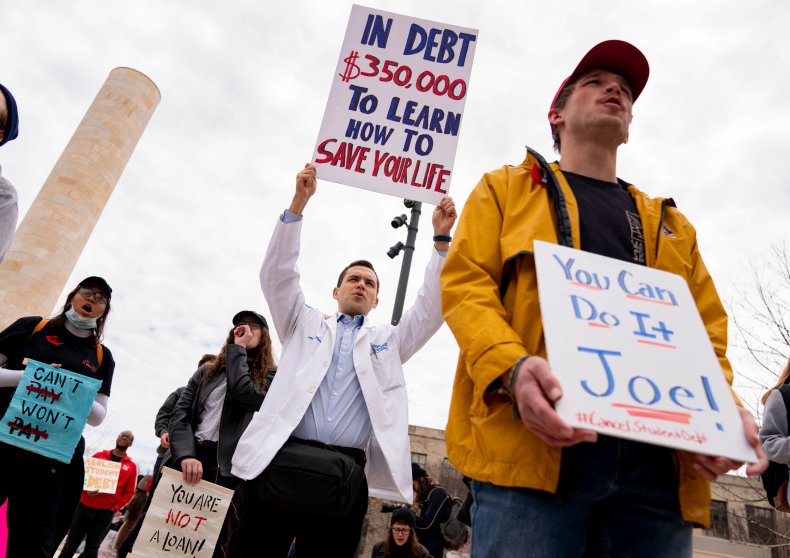 Student Debt Protest