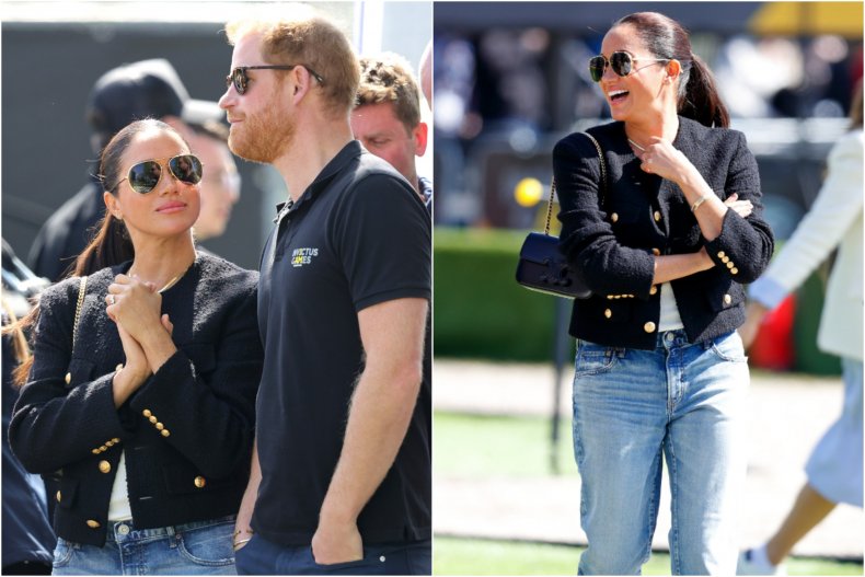 Meghan Markle Invictus Games Celine Jacket