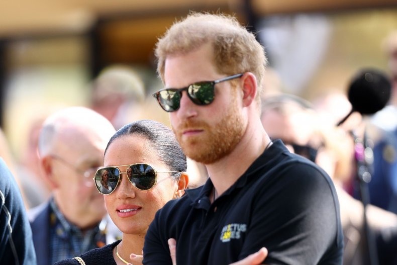Harry and Meghan Filmed at Invictus
