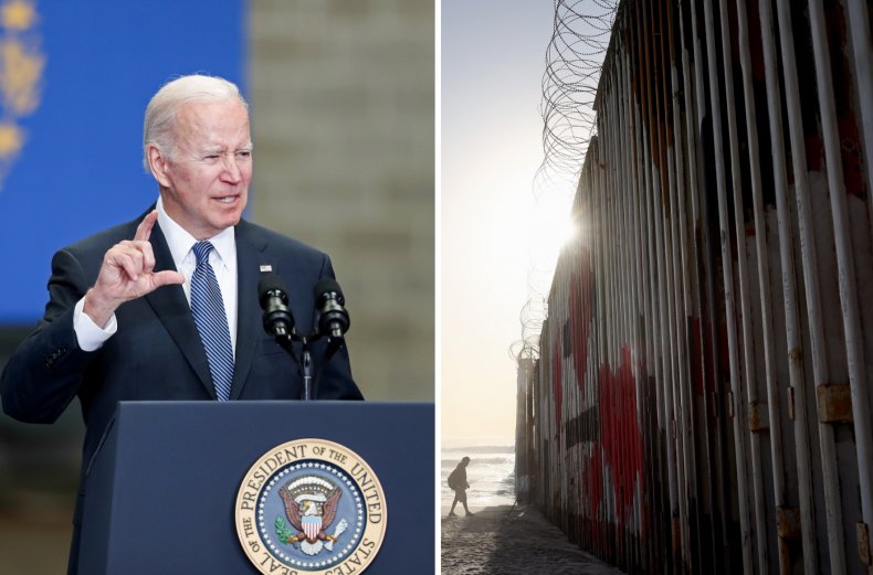 Biden and Mexican border