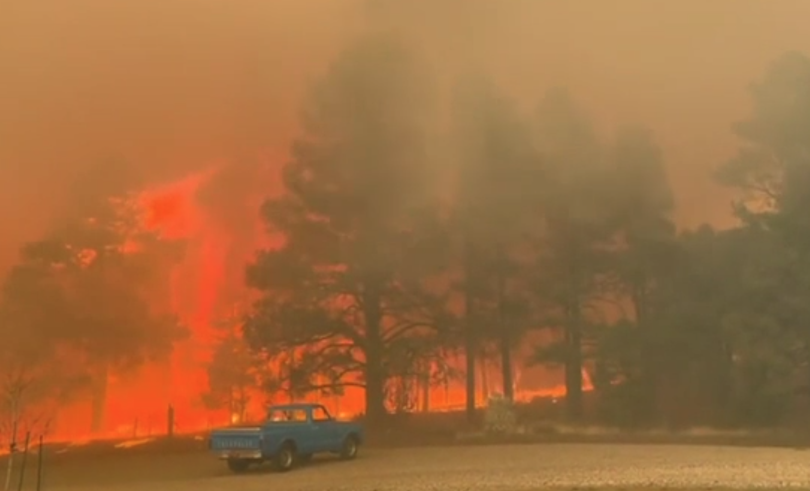 Arizona Wildfire Videos Show State Burning, Tunnel Fire Seen From Space