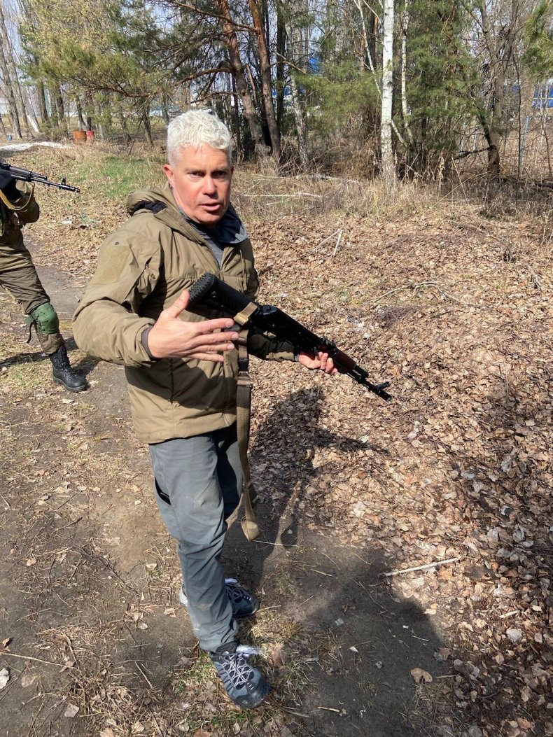 The Mozart Group's Andy Milburn in Ukraine
