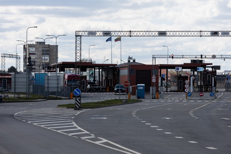 Panemune, Lithuania, Kaliningrad, Russia, border, crossing
