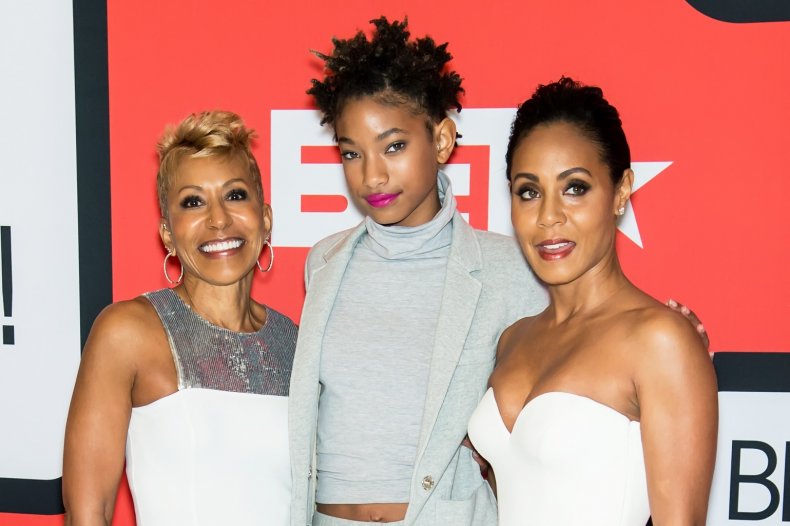 Adrienne Banfield-Norris, Willow Smith, Jada Pinkett Smith
