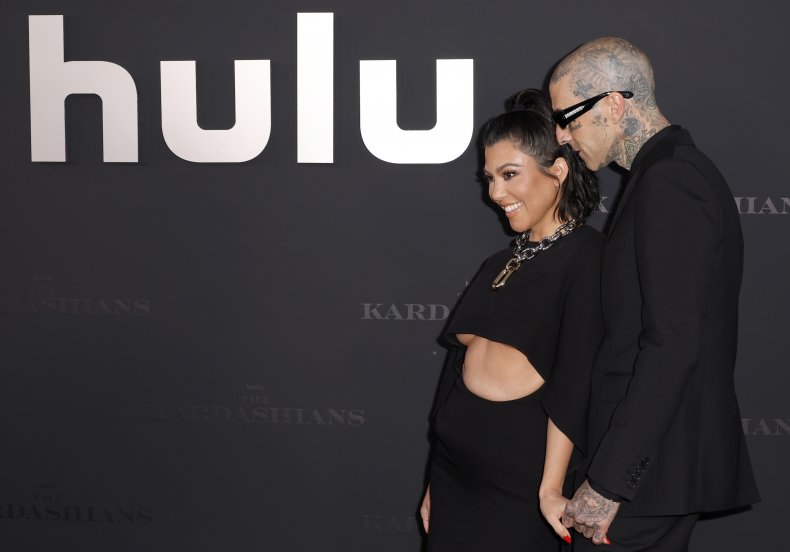 Kourtney Kardashian and Travis Barker