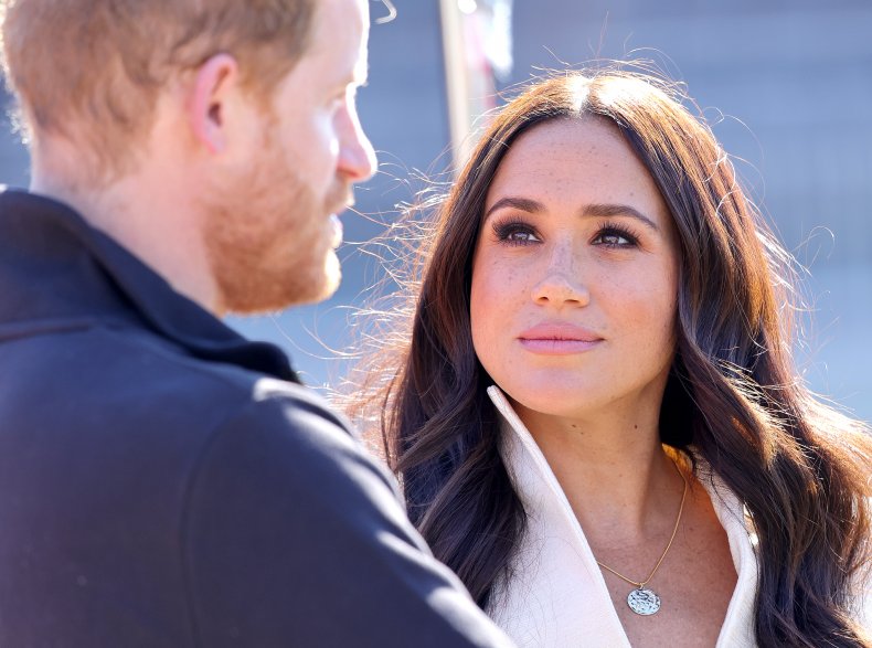 Meghan Markle Watches Prince Harry