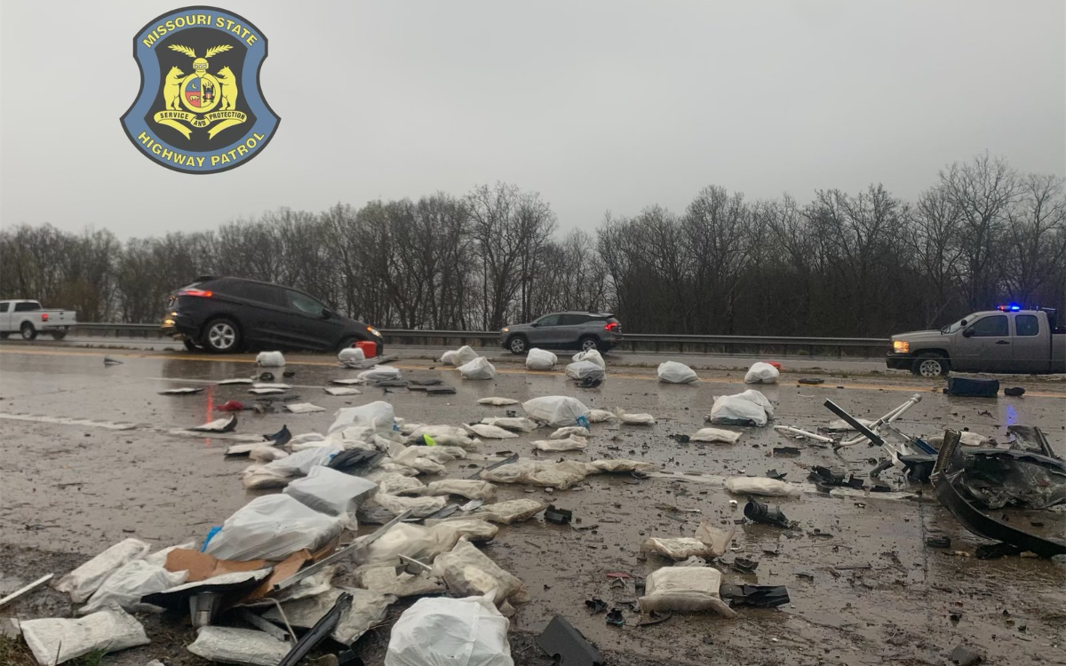 Cops Discover 500 Pounds Of Marijuana Littering Highway After Crash On ...