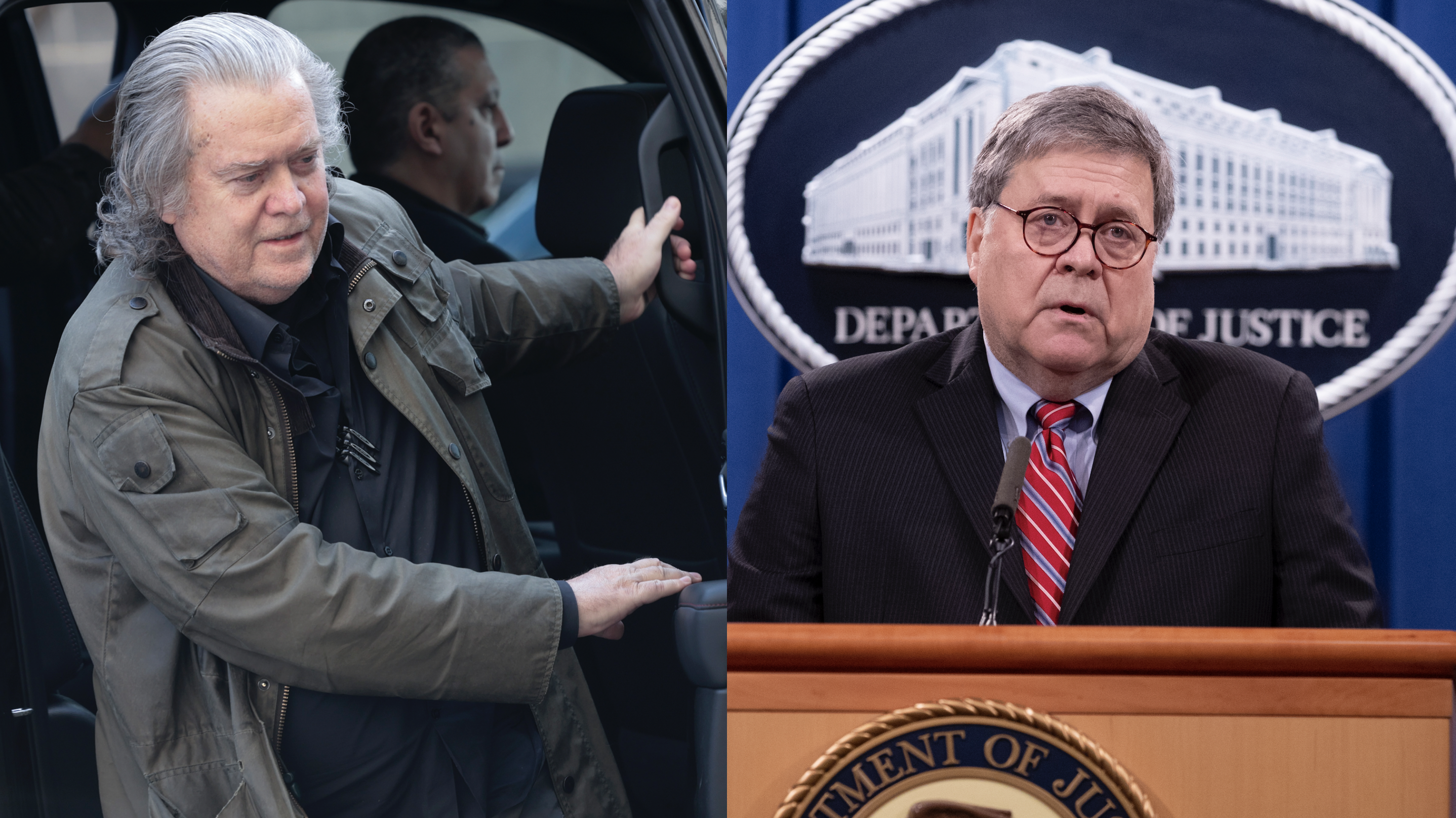 Steve Bannon Threatens Bill Barr Will Be Put on Trial If GOP Takes Power