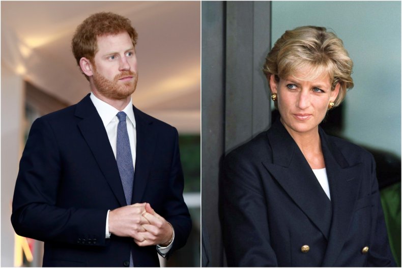 Prince Harry Princess Diana People Interview