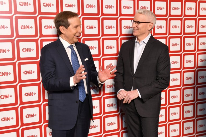 Chris Wallace with Anderson Cooper