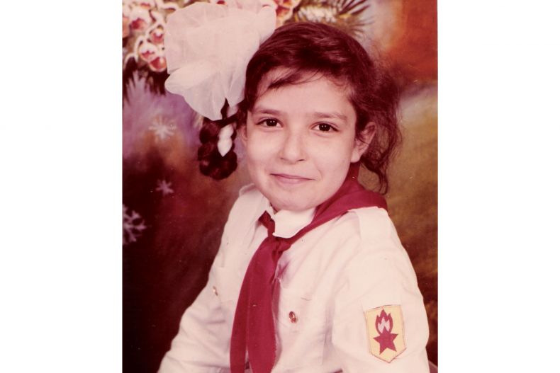 Tanya Mozias Slavin As A Child