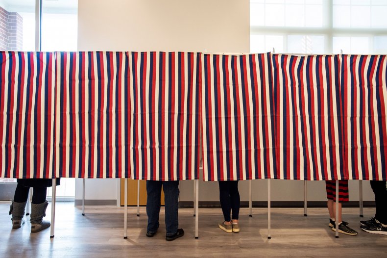 Voting booths