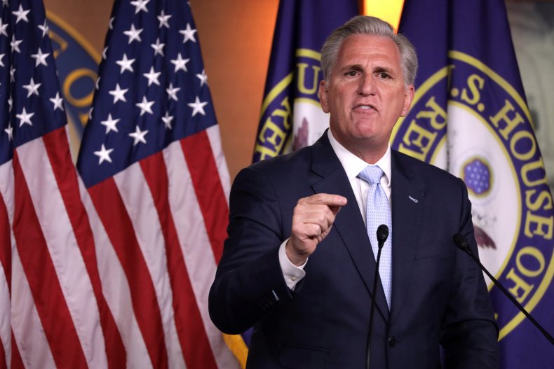 Kevin McCarthy Gives a News Conference