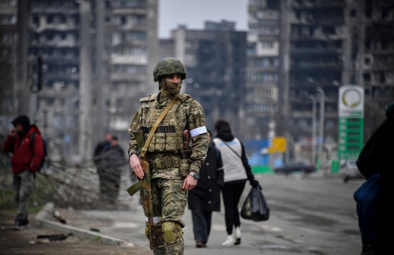 Russian soldier Mariupol