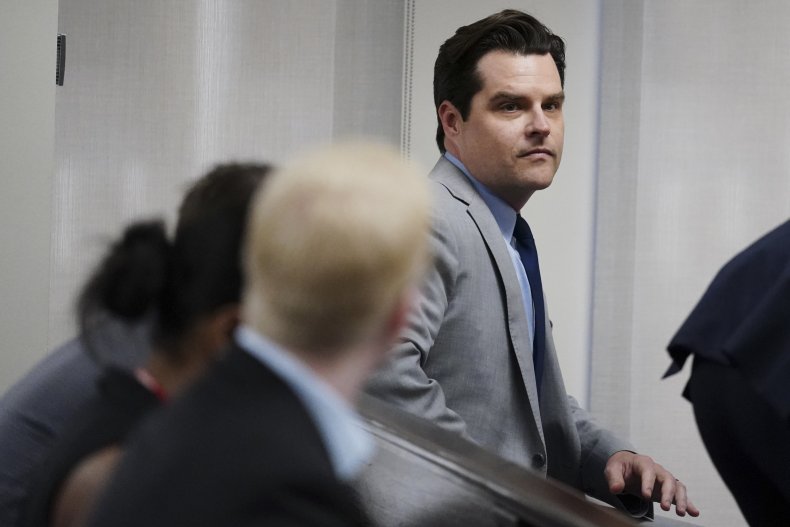 Gaetz in court