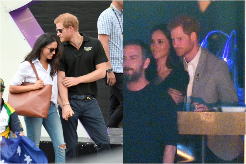 Prince Harry and Meghan Markle Invictus 2017