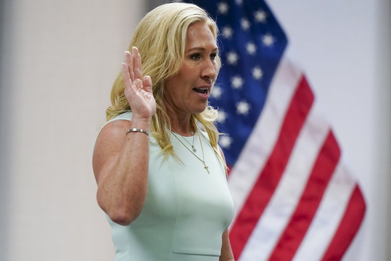 Greene takes oath