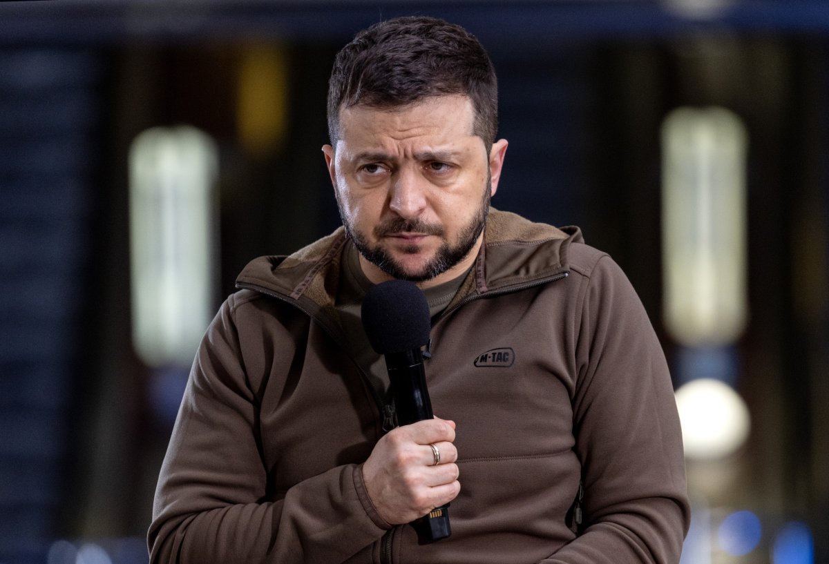 Ukraine President Volodymyr Zelenskyy