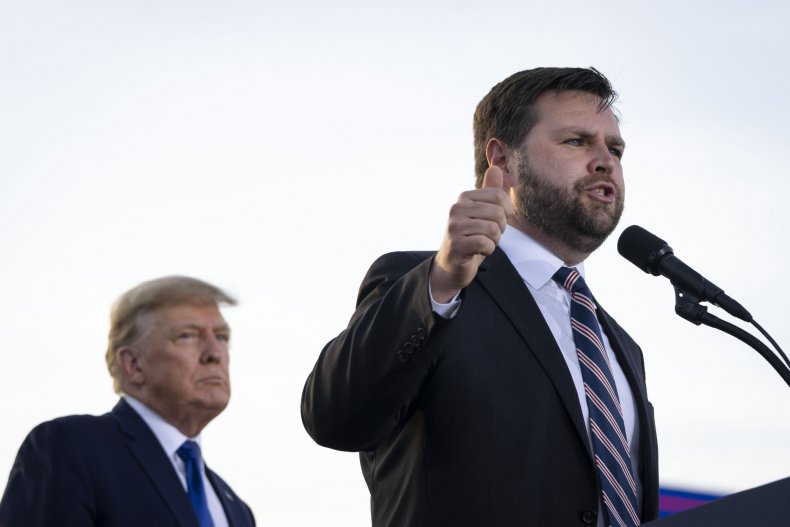 Donald Trump and J.D. Vance