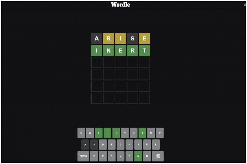 Wordle puzzle solution for April 24