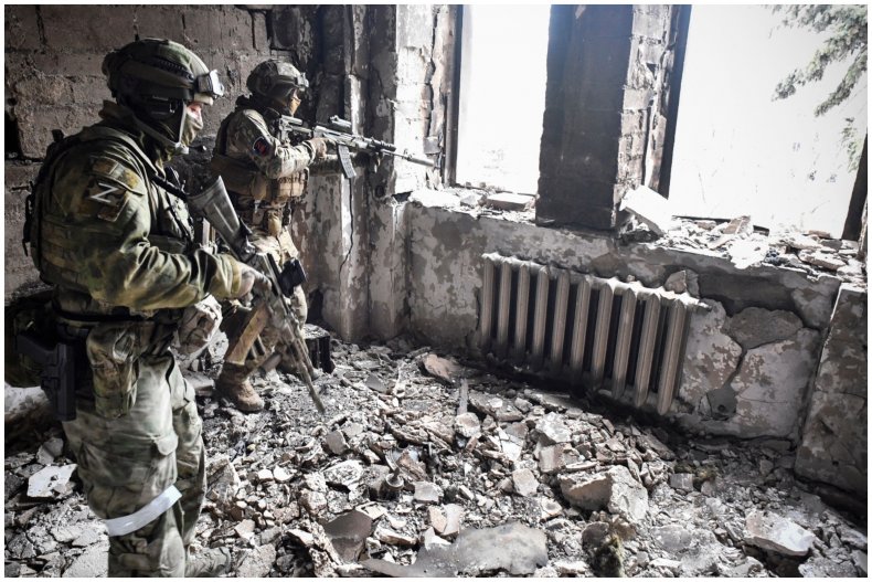 Russian soldiers in Ukraine 