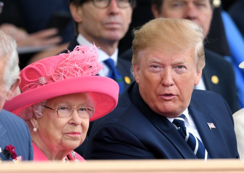 Queen and Donald Trump Commemorate D-Day
