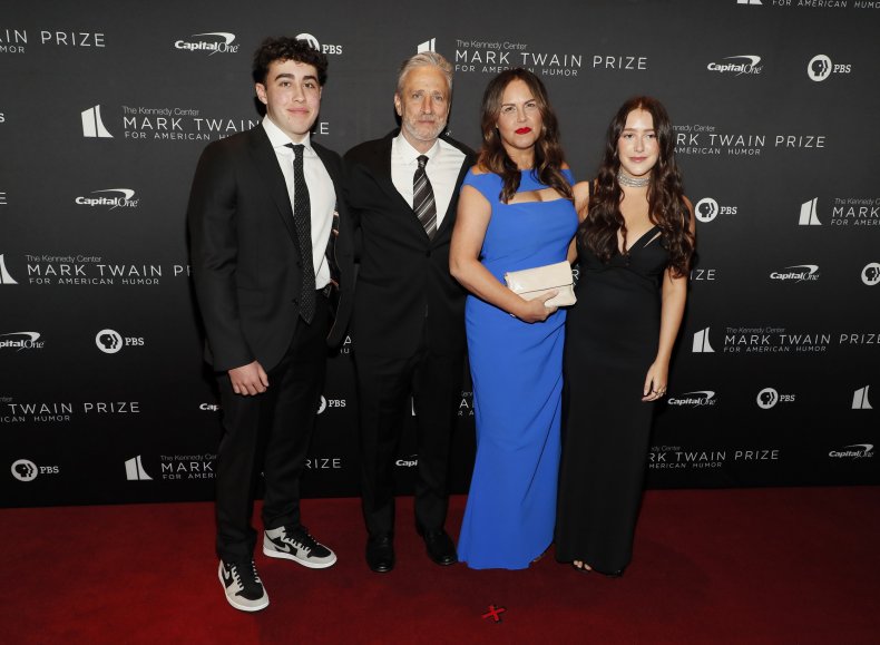 Jon Stewart family