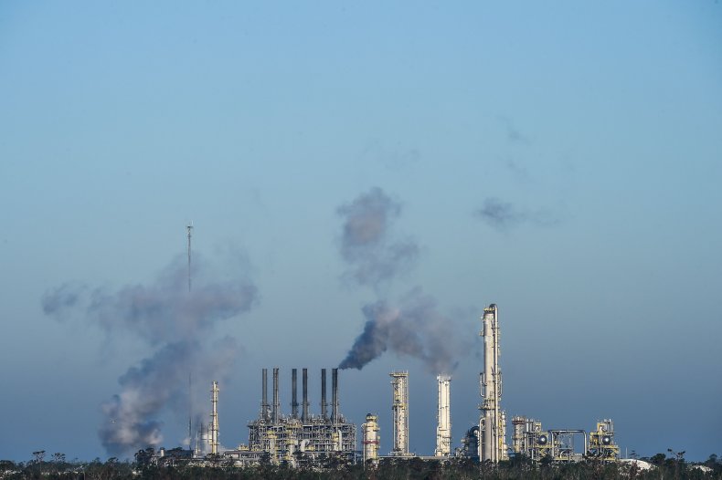 An oil and gas processing plant