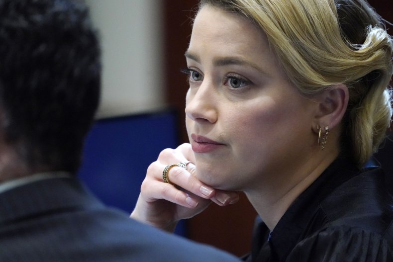 Amber Heard in court