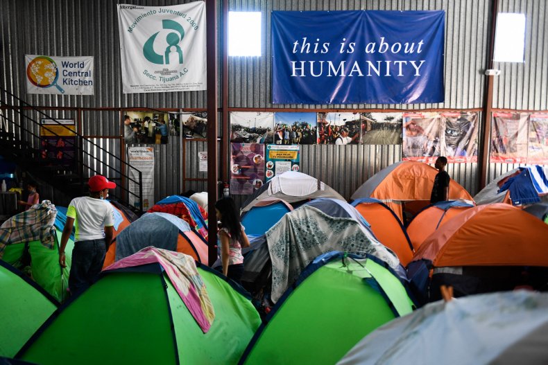 Refugee Migrants at U.S. Border