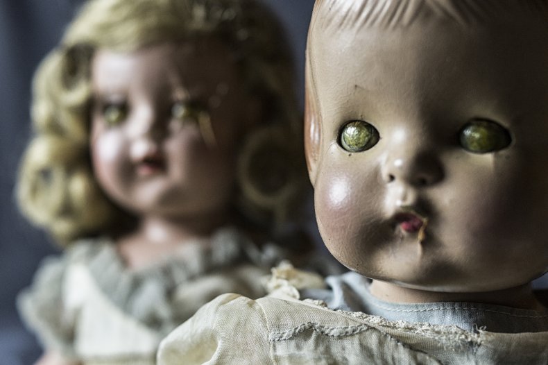 Woman's haunted dolls are scaring off neighbors