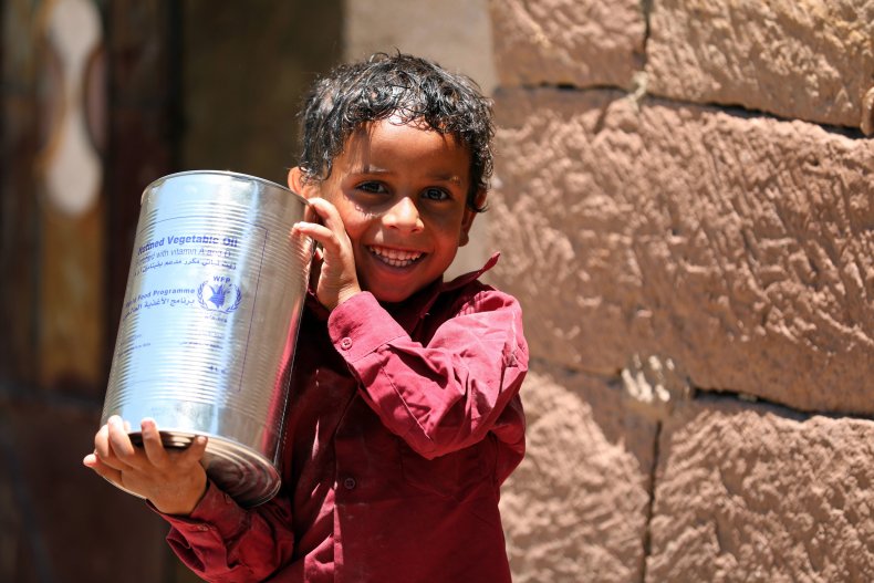 Yemeni child World Food Programme UN